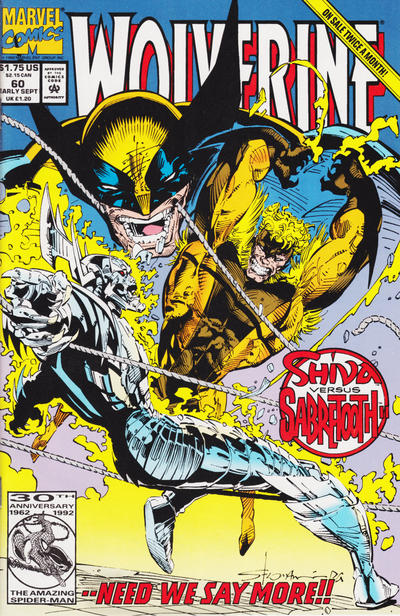 Wolverine #60 Direct ed. - reader copy - $3.00