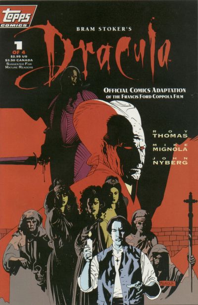 Bram Stoker's Dracula #1 - back issue - $6.00