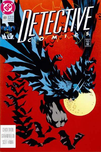 Detective Comics #651 Direct ed. - back issue - $4.00