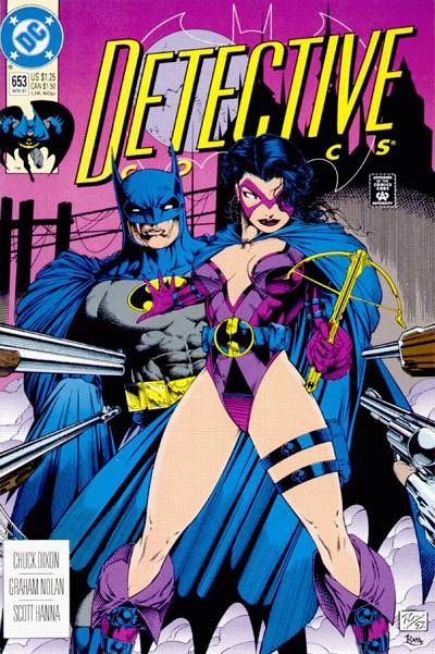 Detective Comics #653 Direct ed. - back issue - $4.00
