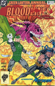 Green Lantern Annual #2 Direct ed. - back issue - $4.00