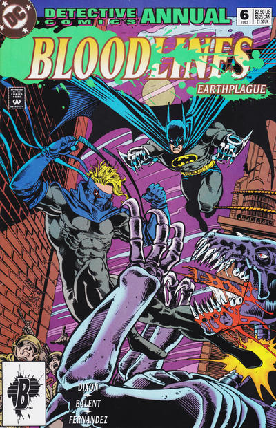 Detective Comics Annual #6 Direct ed. - back issue - $4.00