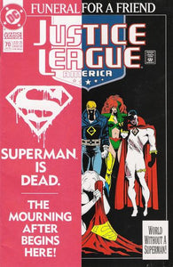 Justice League America #70 Direct ed. - back issue - $6.00