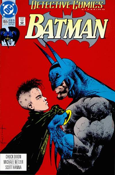 Detective Comics #655 Direct ed. - back issue - $4.00