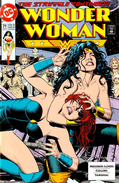 Wonder Woman #71 Direct ed. - back issue - $6.00