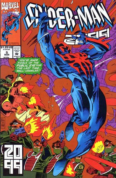 Spider-Man 2099 1992 #5 - back issue - $5.00