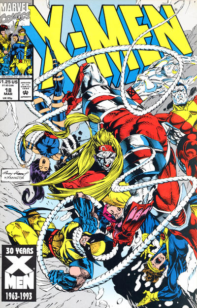 X-Men 1991 #18 Direct ed. - back issue - $4.00