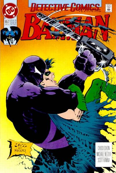 Detective Comics #657 Direct ed. - back issue - $4.00