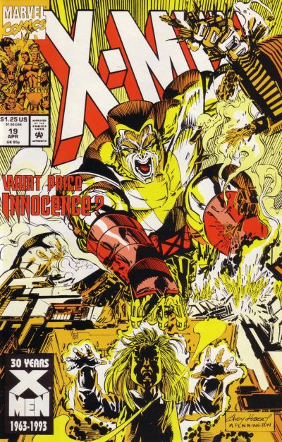 X-Men 1991 #19 Direct ed. - back issue - $4.00
