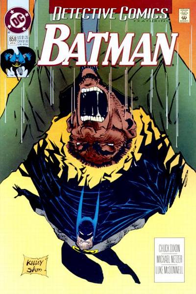 Detective Comics #658 Direct ed. - back issue - $3.00