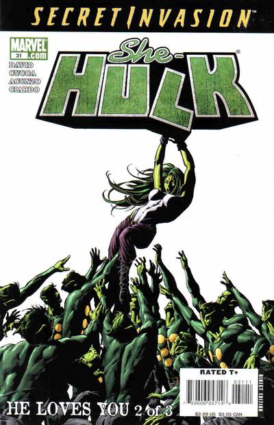 She-Hulk 2005 #31 - back issue - $4.00