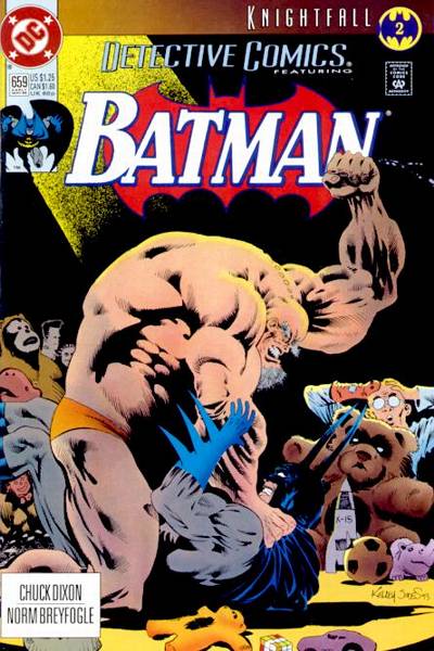 Detective Comics #659 Direct ed. - back issue - $4.00