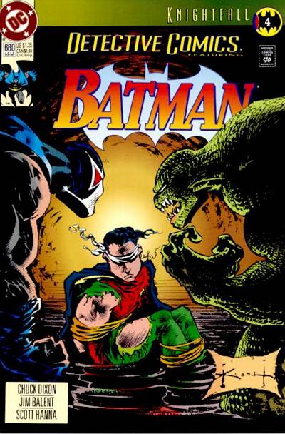 Detective Comics #660 Direct ed. - back issue - $4.00