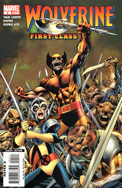 Wolverine: First Class 2008 #4 - back issue - $4.00