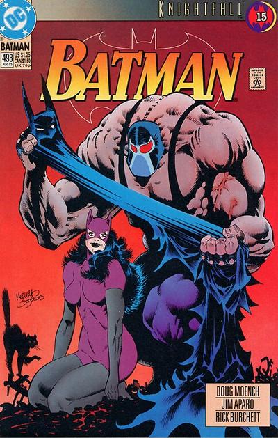 Batman #498 Direct ed. - reader copy - $3.00