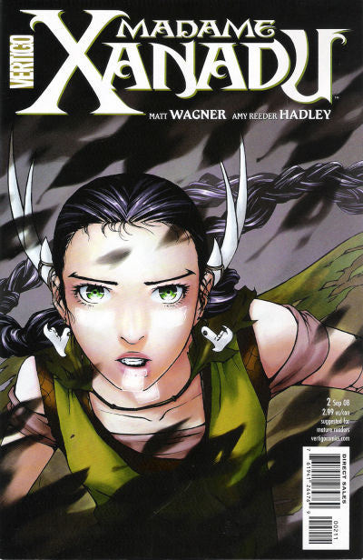 Madame Xanadu #2 Amy Reeder Hadley Cover - back issue - $4.00