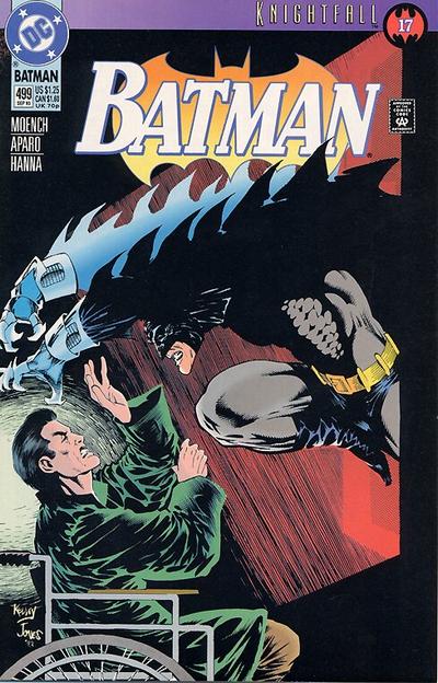 Batman #499 Direct ed. - back issue - $4.00