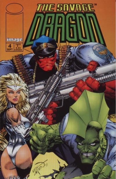 Savage Dragon #4 - back issue - $4.00