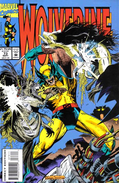 Wolverine #73 Direct Edition - reader copy - $3.00
