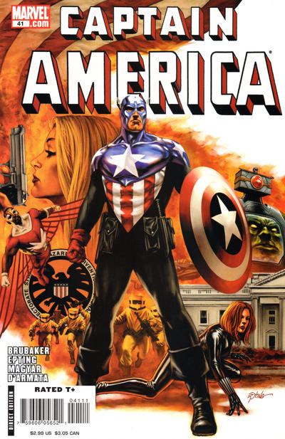 Captain America #41 Direct Edition - back issue - $4.00