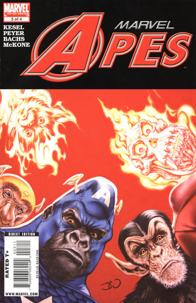 Marvel Apes #3 - back issue - $3.00