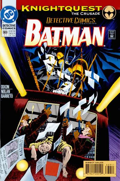 Detective Comics #669 Direct Sales - back issue - $4.00