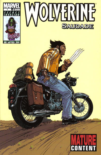 Wolverine: Saudade #1 - back issue - $4.00