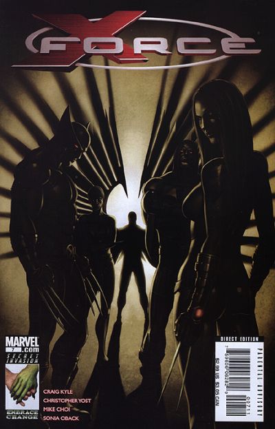 X-Force 2008 #7 - back issue - $4.00