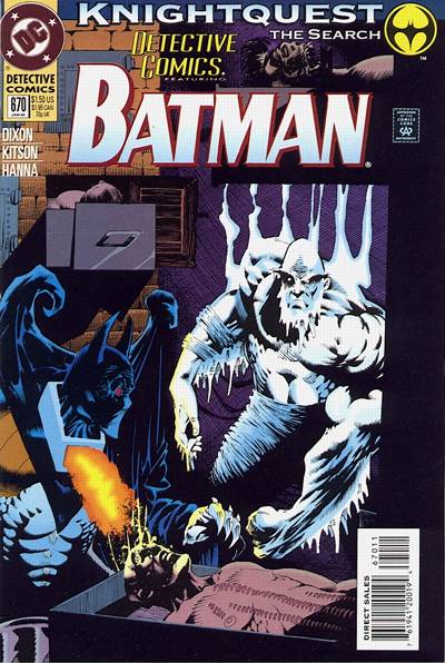 Detective Comics #670 Direct Sales - back issue - $4.00