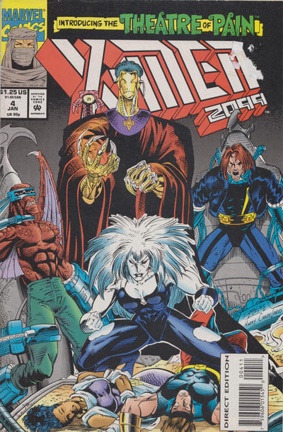 X-Men 2099 1993 #4 Direct Edition - back issue - $3.00