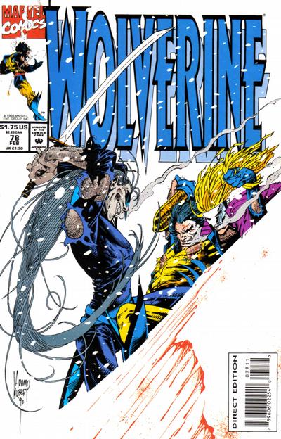 Wolverine #78 Direct Edition - reader copy - $3.00