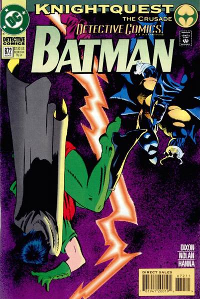 Detective Comics #672 Direct Sales - back issue - $4.00