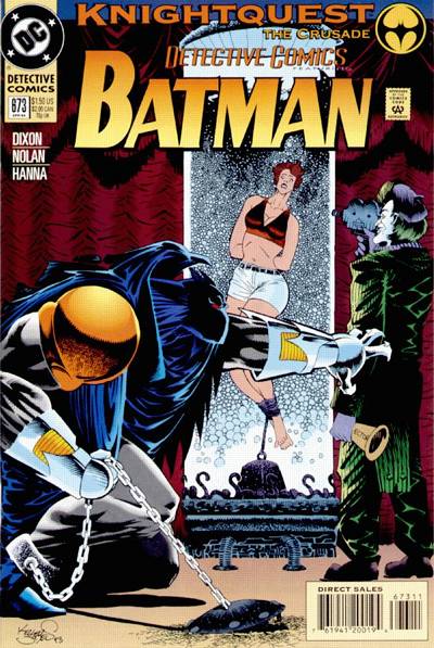 Detective Comics #673 Direct Sales - back issue - $4.00