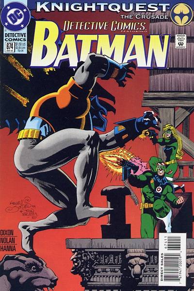 Detective Comics #674 Direct Sales - back issue - $4.00
