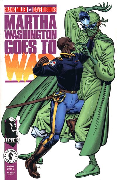 Martha Washington Goes to War #2 - back issue - $3.00