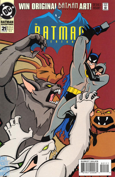 The Batman Adventures #21 Direct Sales - back issue - $4.00