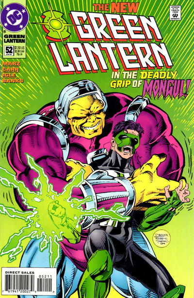 Green Lantern #52 Direct Sales - back issue - $4.00