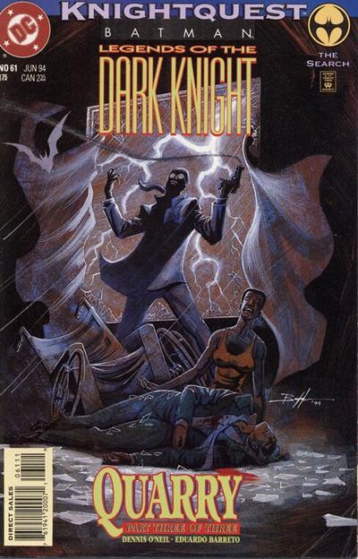 Batman: Legends of the Dark Knight #61 Direct Sales - back issue - $4.00