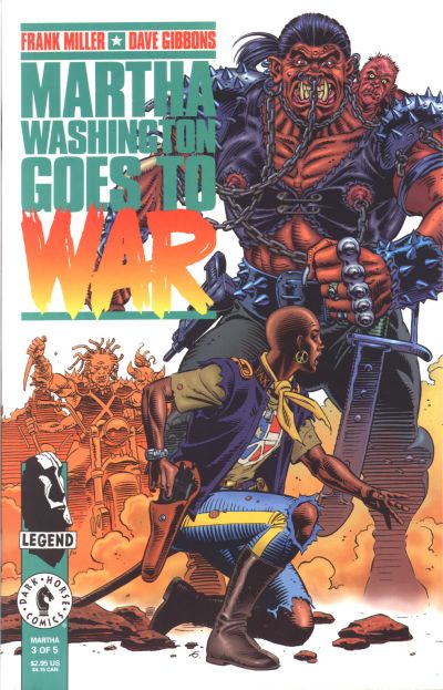 Martha Washington Goes to War #3 - back issue - $3.00