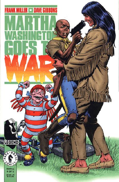 Martha Washington Goes to War #4 - back issue - $3.00