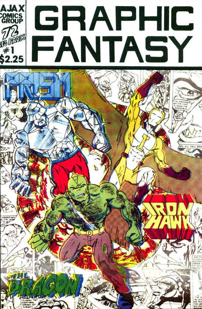 Graphic Fantasy 1982 #1 Signed by Erik Larsen, AC Harris and K.C. Keyes - CGC 7.0 - $3500.00