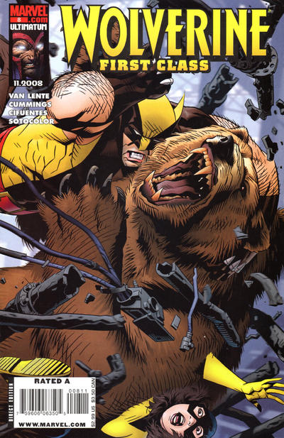 Wolverine: First Class 2008 #8 - back issue - $4.00