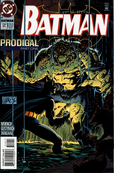 Batman #512 Direct Sales - back issue - $4.00