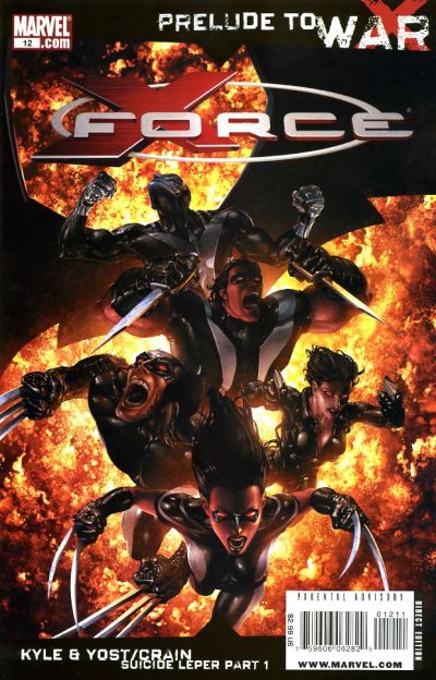 X-Force 2008 #12 - back issue - $5.00