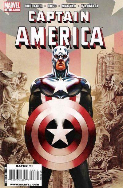 Captain America #45 Direct Edition - back issue - $4.00