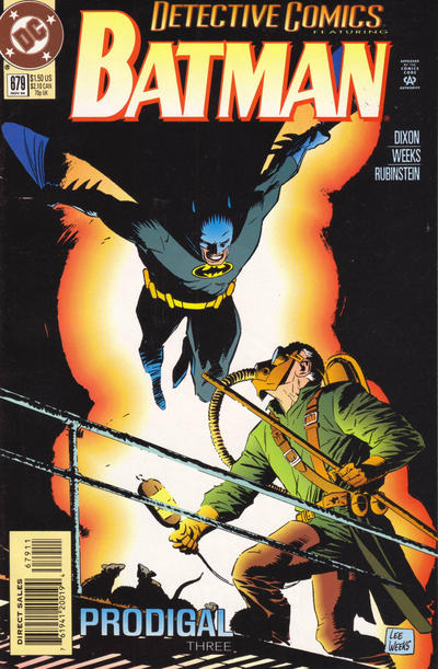 Detective Comics #679 Direct Sales - back issue - $4.00