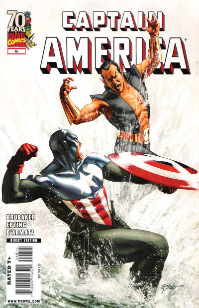 Captain America #46 Direct Edition - back issue - $4.00