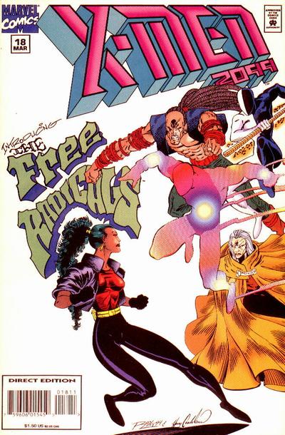 X-Men 2099 1993 #18 Direct Edition - back issue - $3.00