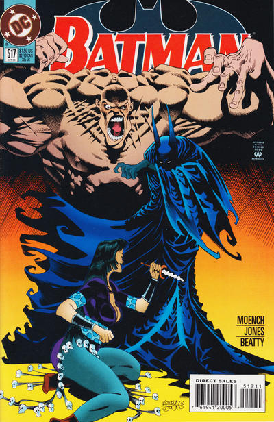 Batman #517 Direct Sales - back issue - $4.00