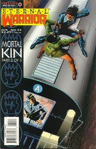 Eternal Warrior #34 - back issue - $3.00